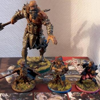 Giant Zombicide Black Plague Front by Carpet
