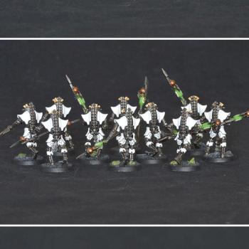Necron lychguards by Shi Vral