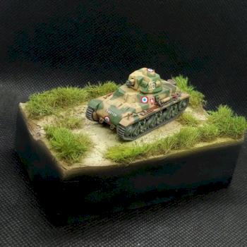 Hotchkiss H-35(wczesny) 4 Cuirassiers 1DLM,Francja 1940. 1/72 Scale by PiotrP