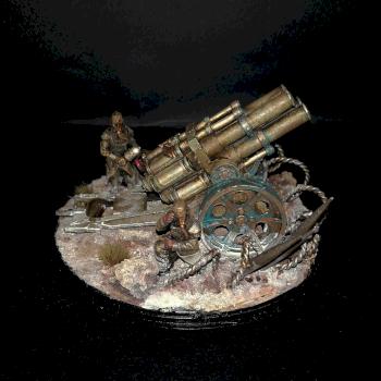 Death Korps of Krieg thudd gun by Mandrake_Studio