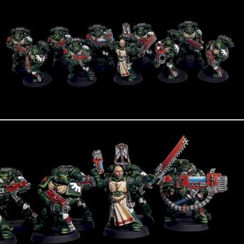 Dark Angels Squad 1 by UncleScorp