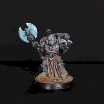Space Wolvea Rune Priest Conversion by kaiserdean