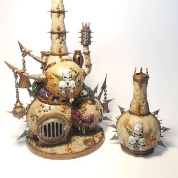 Death Guard: Miasmic Malignifier by GrouchyGoblin