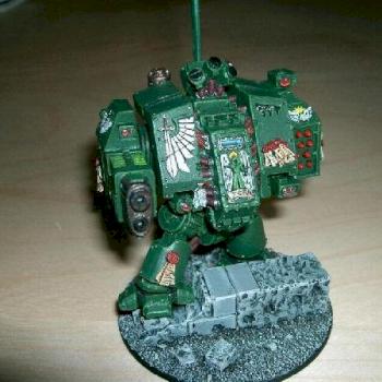 Dark Angels Cybot with Plasma Cannon by DerletzteRitter
