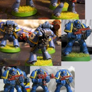 Ultramarine squad by Nicanor