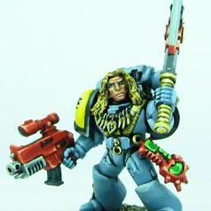 Space Wolf Guard Battle Leader by golgfag