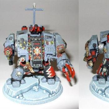 Space Wolves Dreadnought by AtomixGames