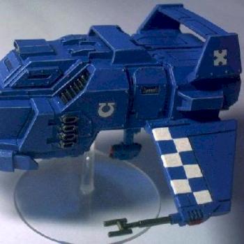 Ultramarines Tempest Landspeeder by DerletzteRitter