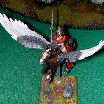 Pegasus Captain (front) by Sariel