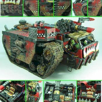 Ork Battlewagon by golgfag