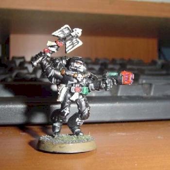 Black Templar Chaplain by Emperors Champ87