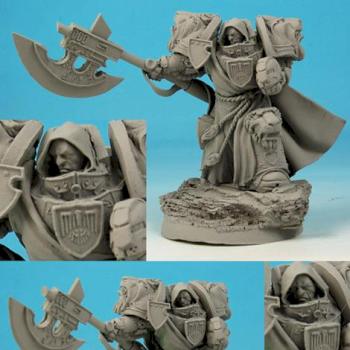28mm / 30mm SF Knight conversion / sculpture by Scibor