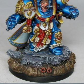 Marneus Calgar Ultramarines Chapter Master by nels0nmac