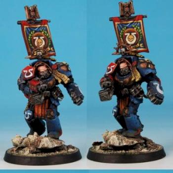 WARHAMMER 40K Ultramarines Lord Terminator by rene