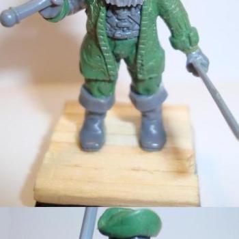 Empire Pirate Captain Sculpt by Pirates!