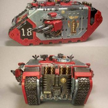 Warhammer 40k Grey Knight Land Raider by CM Miniatures