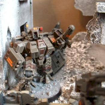 Tau Battlesuit Commander by Darkseer