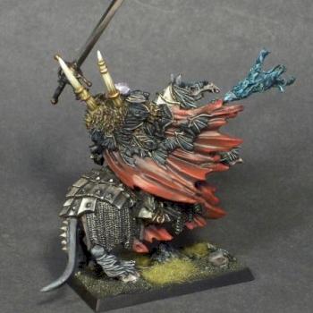 Mannfred von Carstein mounted (and converted) by DrumAndBass