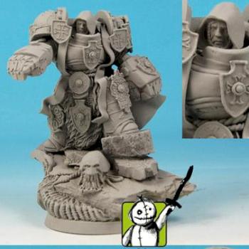 8mm / 30mm SF Templar Knight conversion / sculpture by Scibor