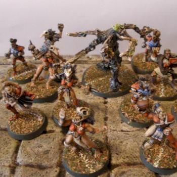 Blood Bowl Elf Team by Rolius1978