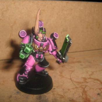 Slaanesh Marine(minus basing) by hexter