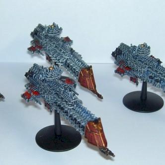 Flotte de Croiseur BattleFleet Gothic by jilted
