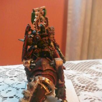 Khorne Chaos Lord on juggernaut 3 by Furry Jedath