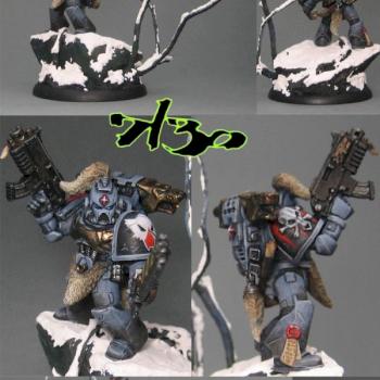Space Wolves Veteran by mazk7130
