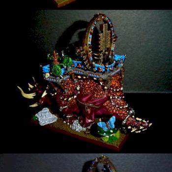 Stegadon - Work in Progress by Vonzippo