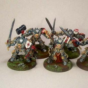 Warhammer 40k 5 Grey Knight Terminators by CM Miniatures