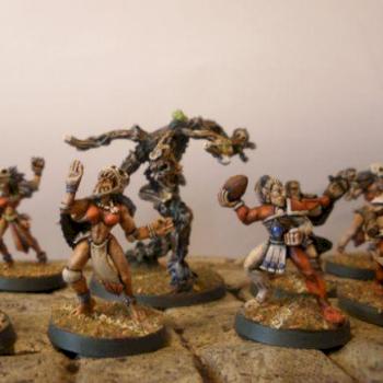Blood Bowl Elf Team by Rolius1978