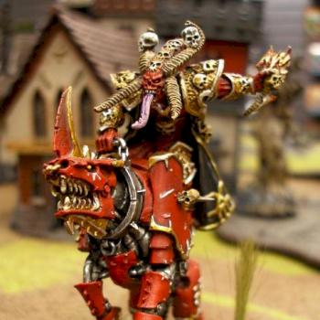 Skulltaker mounted on Jugernaut by halfbake knight