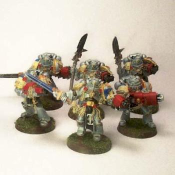 Warhammer 40k Grey Knights in Power Armor by CM Miniatures