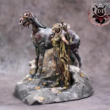 Eachna and her Rot Horse by Iechine