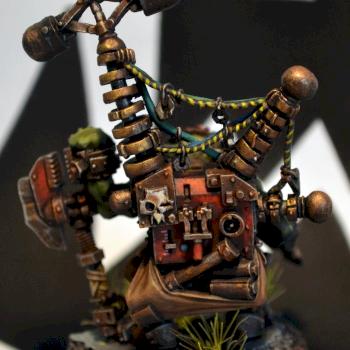 Big Mek with Kustom Force Field by FinitelyFailed