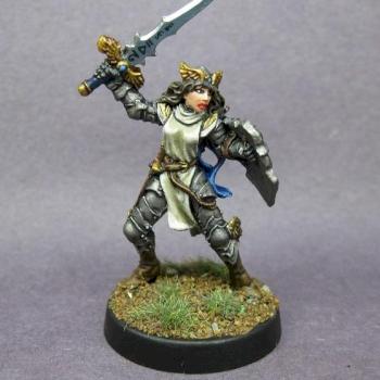 03520: Elise, Good Female Knight by mikecarrero