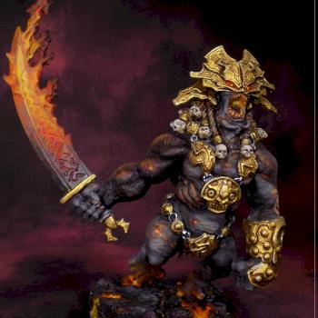 Blood Rage Fire Giant by pipkorng