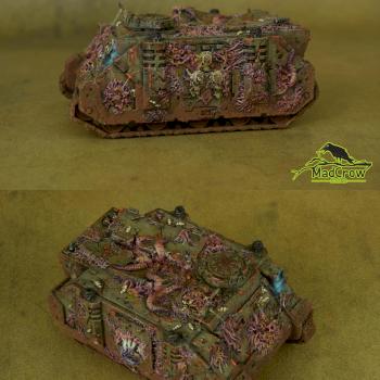 Death Guard Rhino [conversion] by Mad Crow Studio