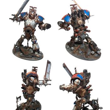 World Eaters Chaos Knight/Lord of Skulls by haedrin
