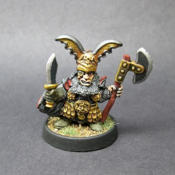 Chaos Dwarf lord by mikecarrero