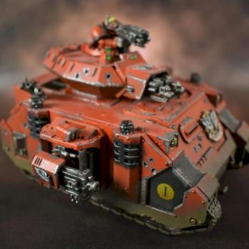 PREDATOR BAAL BLOOD ANGELS SPACE MARINES by juanlurockerman