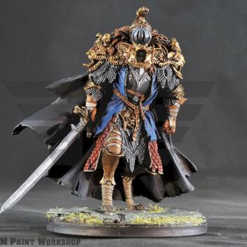 Kingdom Death Black Knight Monster by hmpaintworkshop