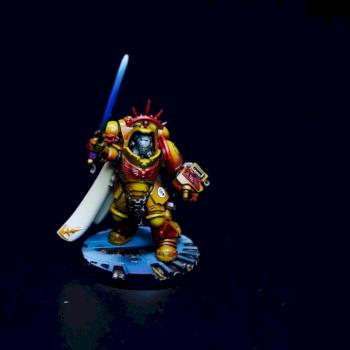 Imperial Fists Primaris Captain by goblet