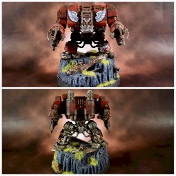 BLOOD ANGELS DREADNOUGHT by juanlurockerman