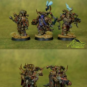 Death Guard Plague Marines by Mad Crow Studio