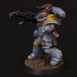 Space Wolf primaris sergeant by BadKarma