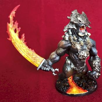 blood Rage Fire Giant by Deepeepee
