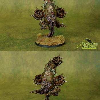 Death Guard Foetid Bloat-drone by Mad Crow Studio