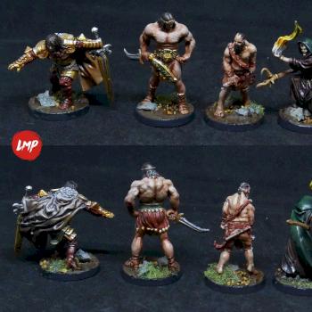 Conan kickstarter by Little Mad Paintings
