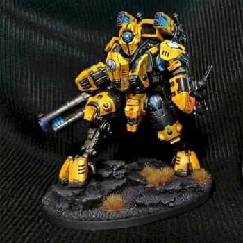 Tau Empire Ghostkeel Battlesuit by Dvorn